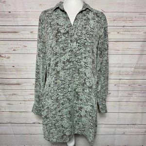 Cloth & Stone Anthropologie Tunic Dress Gray Small